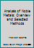 Analysis of Noble Metals: Overview and Selected Methods 0120839504 Book Cover