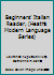Beginners' Italian Reader, (Heath's Modern Language Series) B000PWNSFW Book Cover