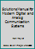 Solutions manual for Modern digital and analog communication systems, B.P. Lathi 0030589711 Book Cover