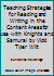 Teaching Strategies for Reading and Writing in the Content Areas for use with Knights and Samurai by Vicki Tyler Wilt 1400746078 Book Cover