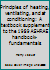 Principles of heating, ventilating, and air conditioning: A textbook supplement to the 1989 ASHRAE handbook-fundamentals 0910110891 Book Cover