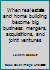 When real estate and home building become big business: mergers, acquisitions, and joint ventures 0843601183 Book Cover