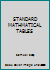 STANDARD MATHMATICAL TABLES B00142I7BC Book Cover