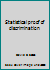 Statistical proof of discrimination 0070034702 Book Cover