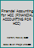 Financial Accounting for HCC 0324830211 Book Cover
