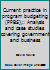 Current practice in program budgeting (PPBS);: Analysis and case studies covering government and business 0844801534 Book Cover
