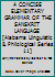 A CONCISE ELEMENTARY GRAMMAR OF THE SANSKRIT LANGUAGE [Alabama Llinguistic & Philological Series 11] B00EW0BPZS Book Cover