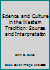 Science and Culture in the Western Tradition: Sources and Interpretation 0897878116 Book Cover