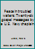 Peace in troubled waters: Twenty-six gospel messages by a U.S. Navy chaplain 0895369087 Book Cover