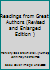 Readings from Great Authors (Revised and Enlarged Edition ) B004YUD2O8 Book Cover