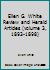 Ellen G. White Review and Herald Articles B00EBZLV12 Book Cover