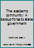 The academic community: A backup force to state government B0006W4UXA Book Cover