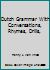 Dutch Grammar With Conversations, Rhymes, Drills, B0012C7O40 Book Cover
