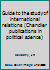 Guide to the Study Of International Relations B0007DP6L8 Book Cover