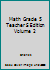 Math Grade 5 Teacher's Edition Volume 2 0201364352 Book Cover