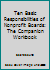 Ten Basic Responsibilities of Nonprofit Boards: The Companion Workbook 158686128X Book Cover