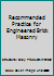Recommended Practice for Engineered Brick Masonry B000FEWPYA Book Cover