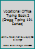 Vocational Office Typing Book 2 (Gregg Typing 191 Series) B000N0SME8 Book Cover