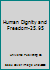 Human Dignity and Freedom-25.95 5553531144 Book Cover