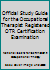 Official Study Guide for the Occupational Therapist Registered OTR Certification Examination 0967743613 Book Cover