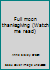 Full Moon Thanksgiving (Watch Me Read) 0395921805 Book Cover