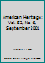 American Heritage: Vol. 52, No. 6, September 2001 B000KG7JCQ Book Cover