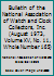 Bulletin of the National Association of Watch and Clock Collectors, Inc. (August 1973, Volume XV, No. 11, Whole Number 165) B004TH61OY Book Cover