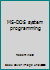 MS-DOS system programming 0923667202 Book Cover