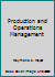 Production and Operations Management 0070854734 Book Cover