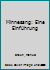Minnesang: Eine Einführung 3476026787 Book Cover