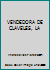 VENDEDORA DE CLAVELES, LA 9586152839 Book Cover