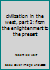 Civilization in The West, Part 2: From The Enlightenment to The Present 0131349996 Book Cover