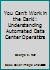 You Can't Work in the Dark!: Understanding Automated Data Center Operations 0962575127 Book Cover