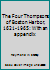 The Four Thompsons of Boston Harbor, 1621-1965: With an appendix B0007FAMXS Book Cover
