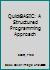 QuickBASIC: A Structured Programming Approach 0673380823 Book Cover