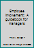 Employee involvement: A guidebook for managers B0006DGL6S Book Cover