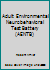 Adult Environmental Neurobehavioral Test Battery (AENTB) B000G1JRDO Book Cover