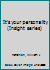 It's your personality (Insight series) B0007EBB34 Book Cover