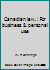 Canadian law,: For business & personal use B0007JKUNG Book Cover