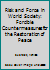 Risk and Force in World Society: Forcible Countermeasures for the Restoration of Peace 0199559716 Book Cover