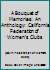 A Bouquet of Memories: An Anthology: California Federation of Women's Clubs B002JYALKO Book Cover