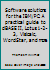 Software solutions for the IBM/PC: A practical guide to dBASE II, Lotus 1-2-3, Visicalc, WordStar, and more 0138223955 Book Cover