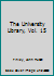 The University Library, Vol. 15 B000GUR70A Book Cover