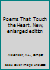 Poems That Touch the Heart. New, enlarged edition B003TOUWMU Book Cover