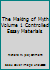The Making of Myth Volume 1 Controlled Essay Materials B001PYZNUW Book Cover