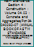 Annual Book of ASTM Standards, 1992 Vol. 04.02: Concrete & Aggregates 0803116926 Book Cover