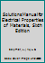 Solutions Manual for Electrical Properties of Materials, Sixth Edition 0198564694 Book Cover