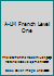 A-LM French Level One B0017RNE2Q Book Cover