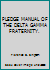 PLEDGE MANUAL OF THE DELTA GAMMA FRATERNITY. B0038FYR12 Book Cover