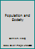 Population and Society B002WLV32O Book Cover